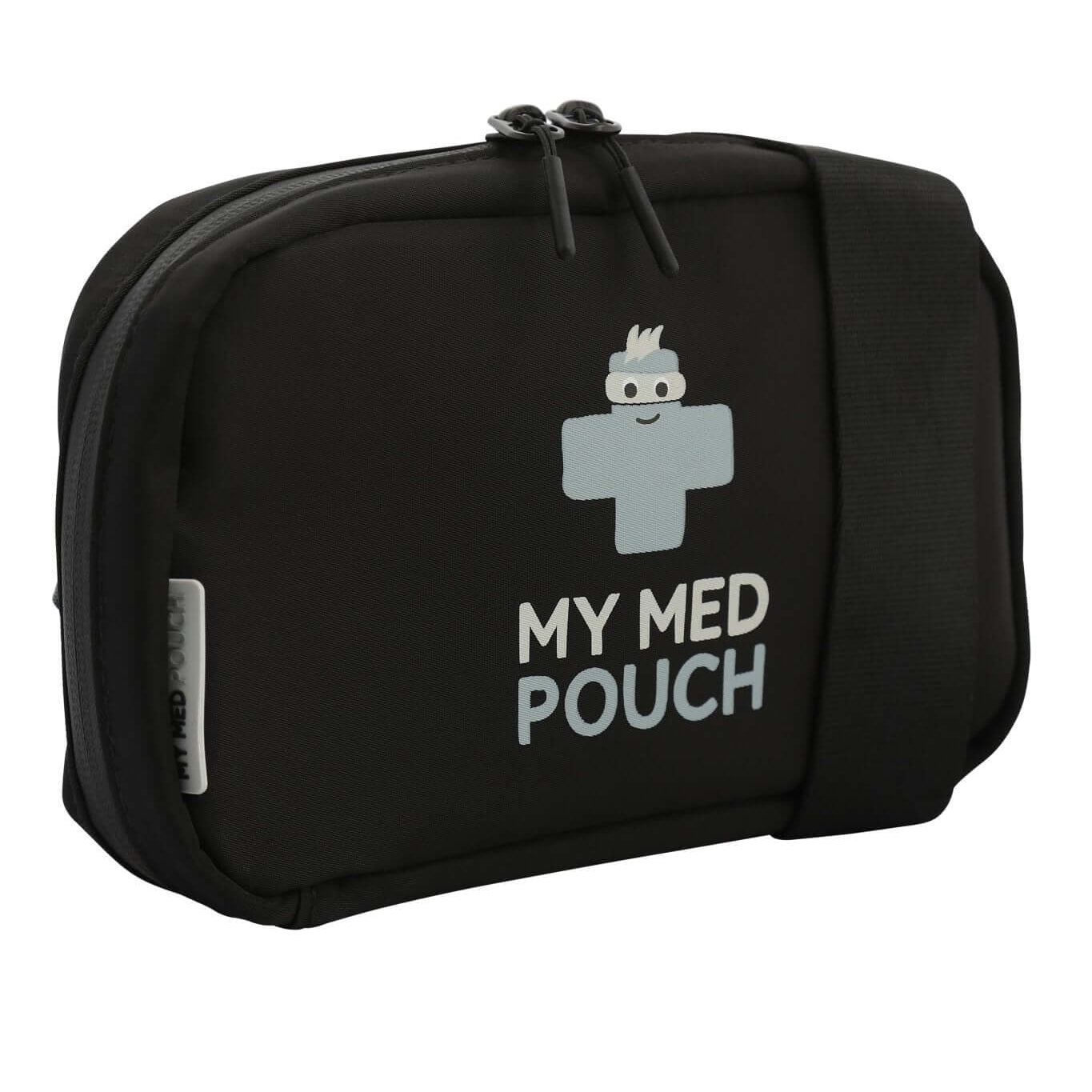 Black Med Ready Bag - front side view