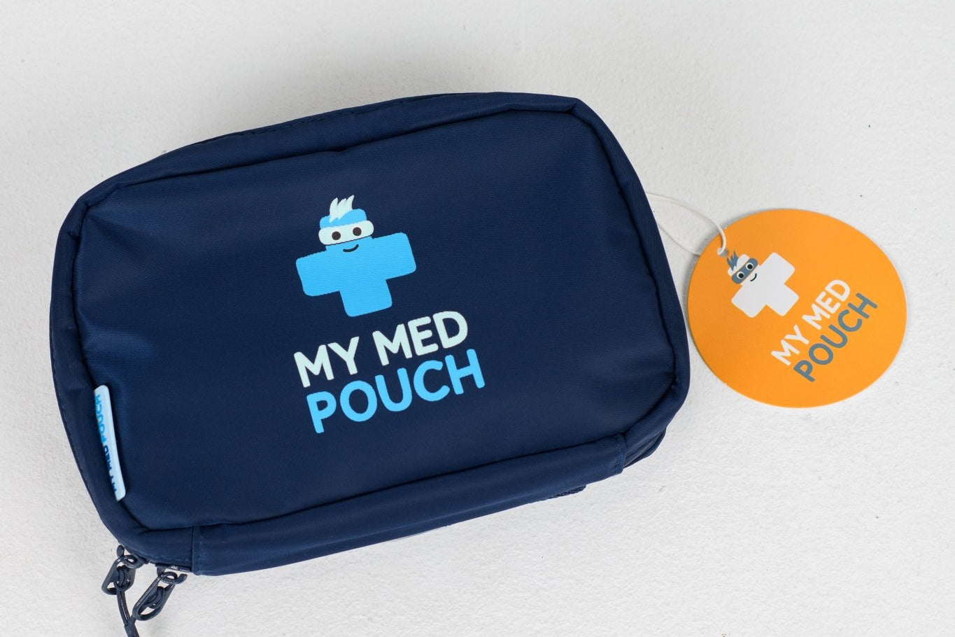 Navy Med Ready Bag - flat view without strap.