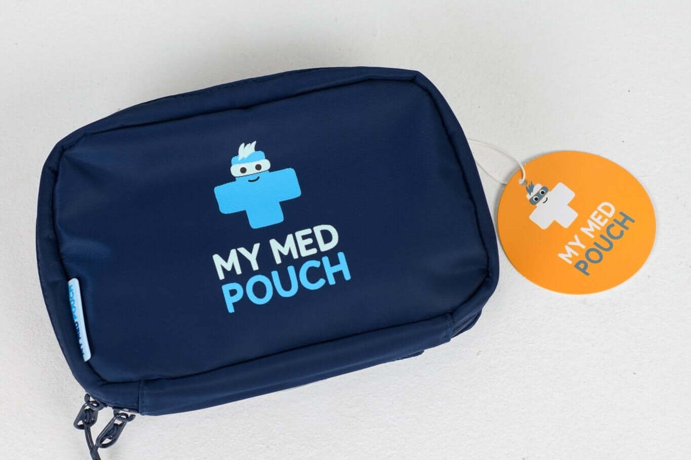 Navy Med Ready Bag - flat view without strap.