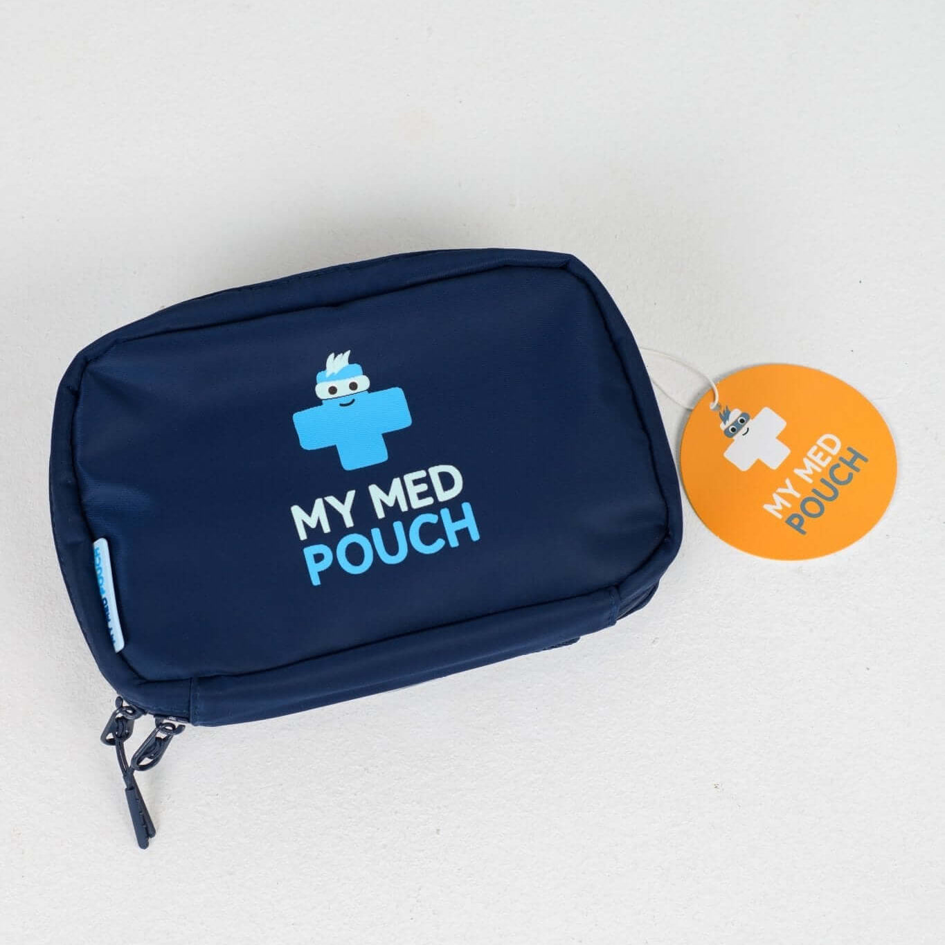 Navy Med Ready Bag - flat view without strap.