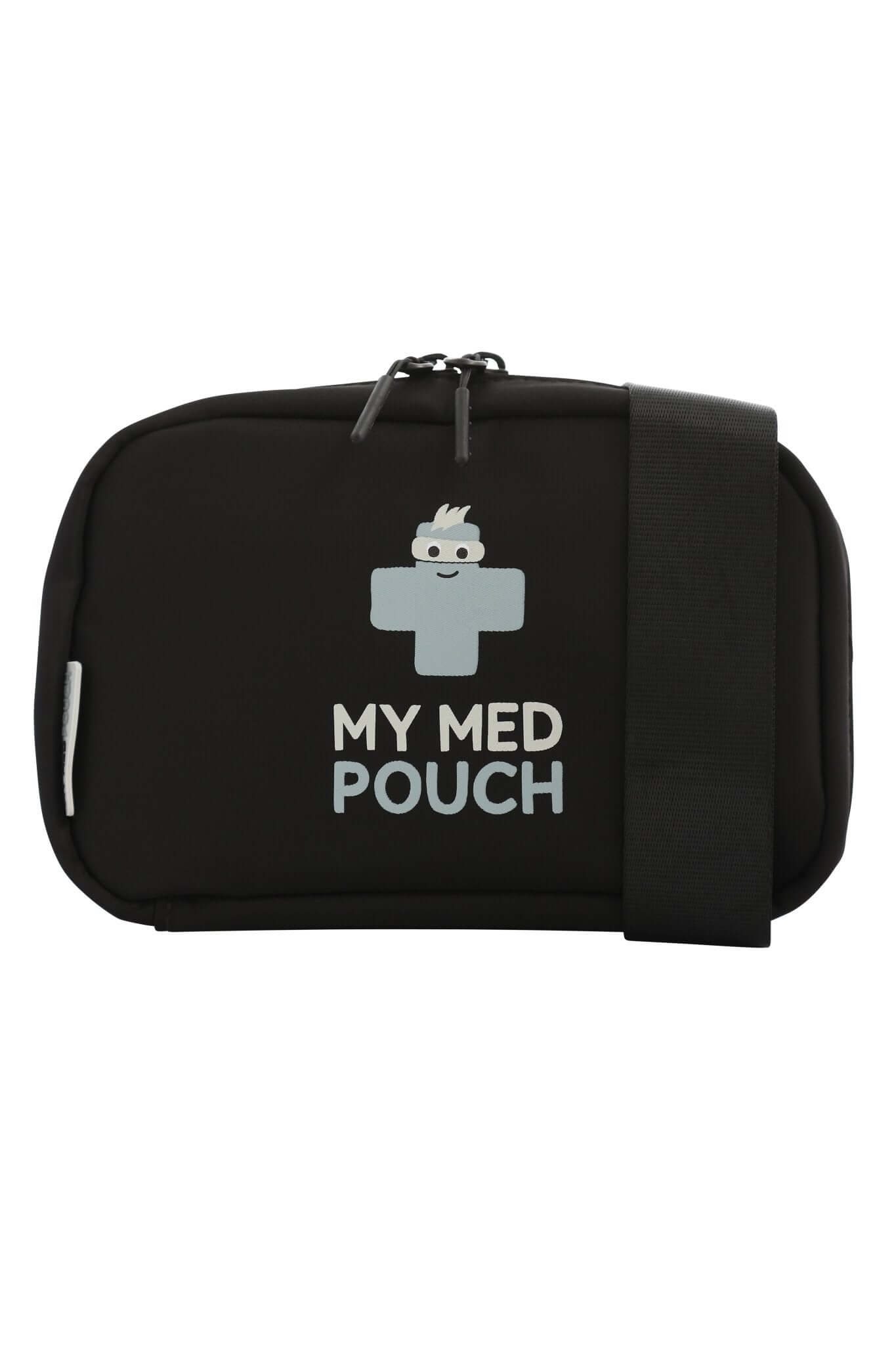 Black  Med Ready Bag - front view 