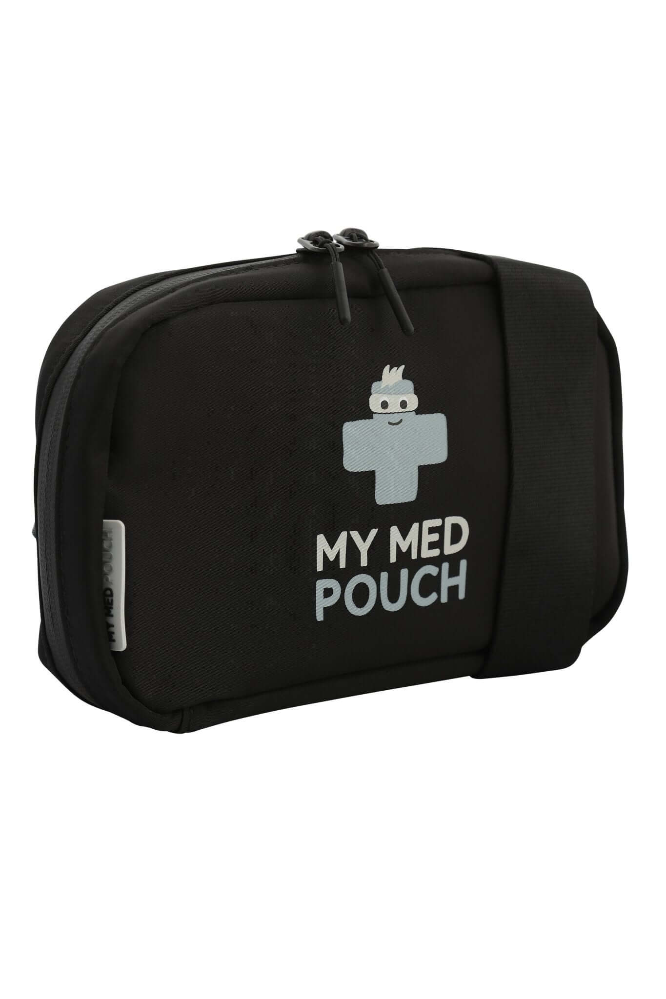 Black Med Ready Bag  - front side view