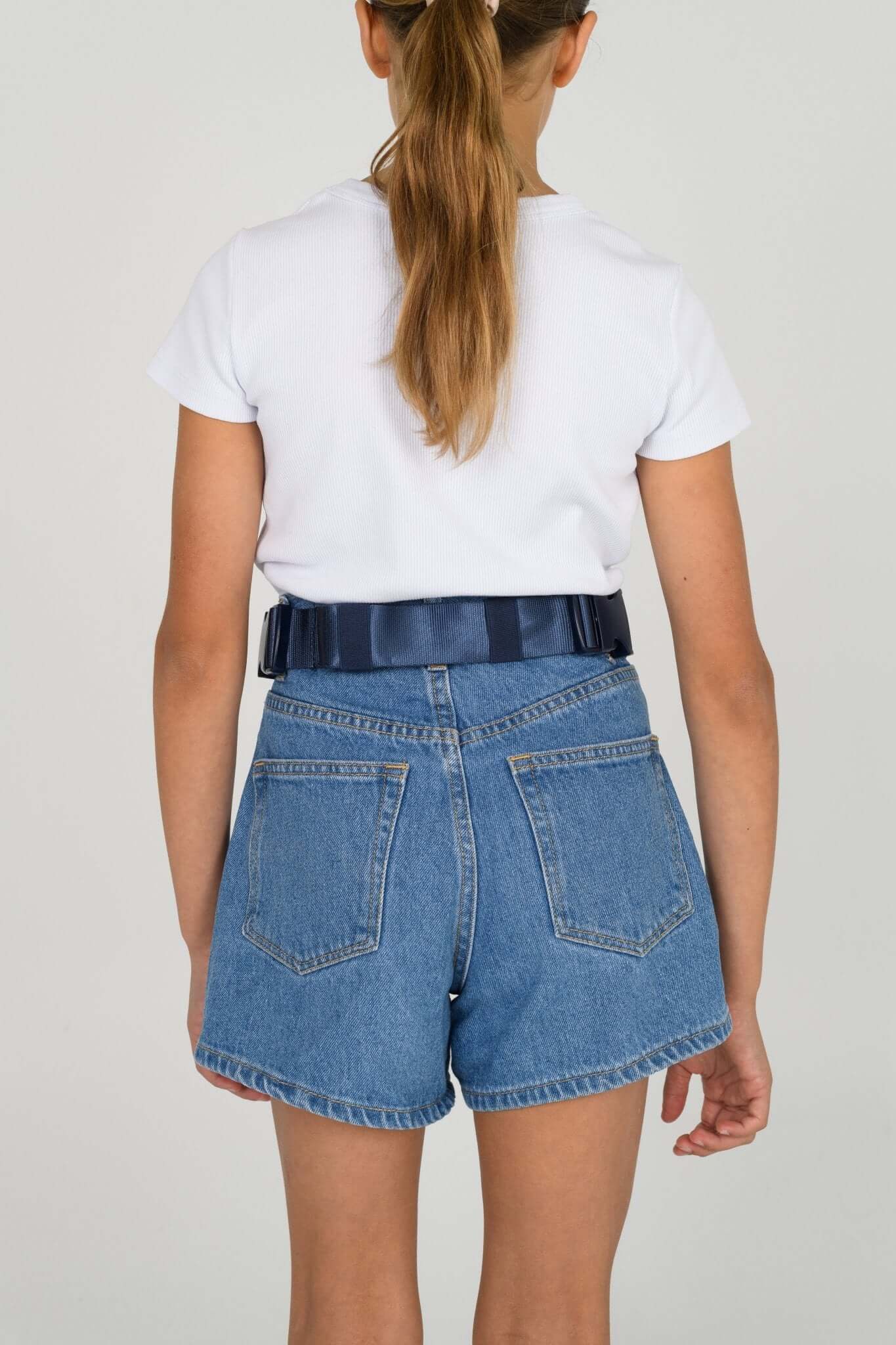 Navy Med Ready Bag - back view - worn as waist bag.