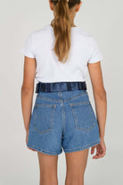 Navy Med Ready Bag - back view - worn as waist bag.